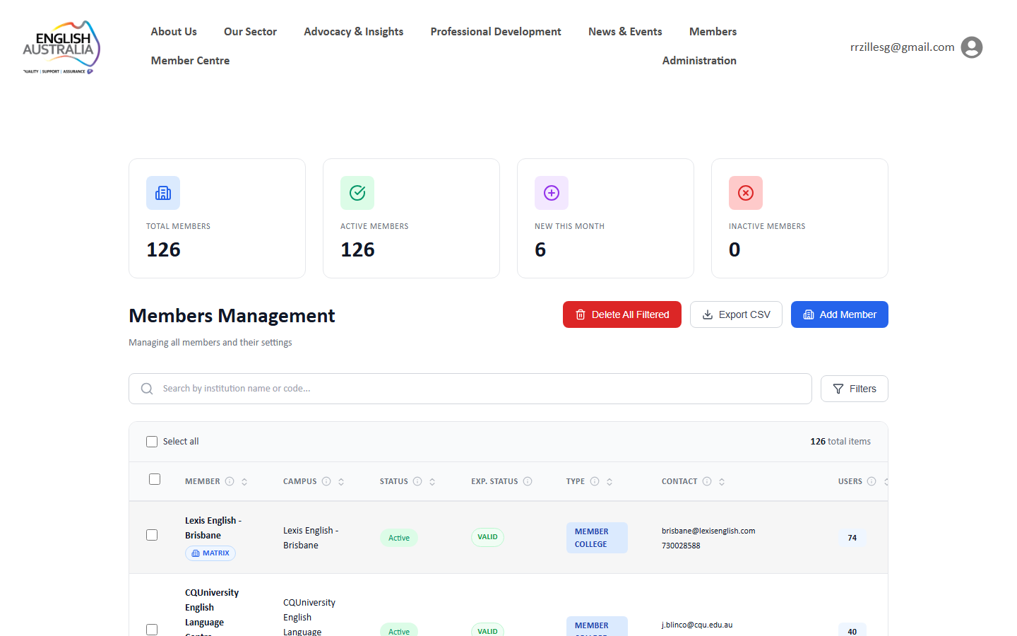 Manage Members