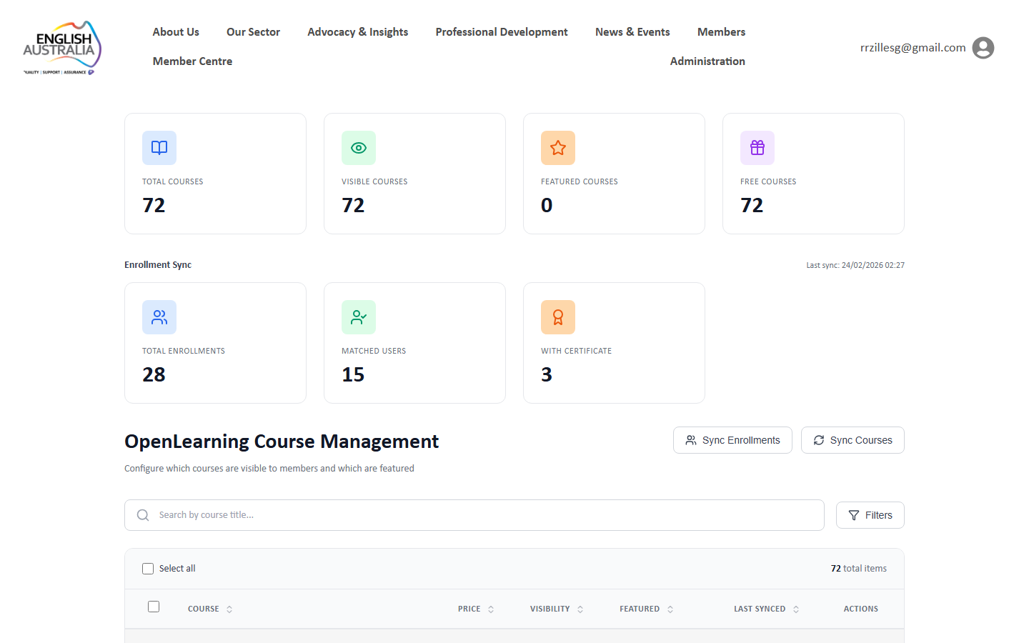 OpenLearning Management